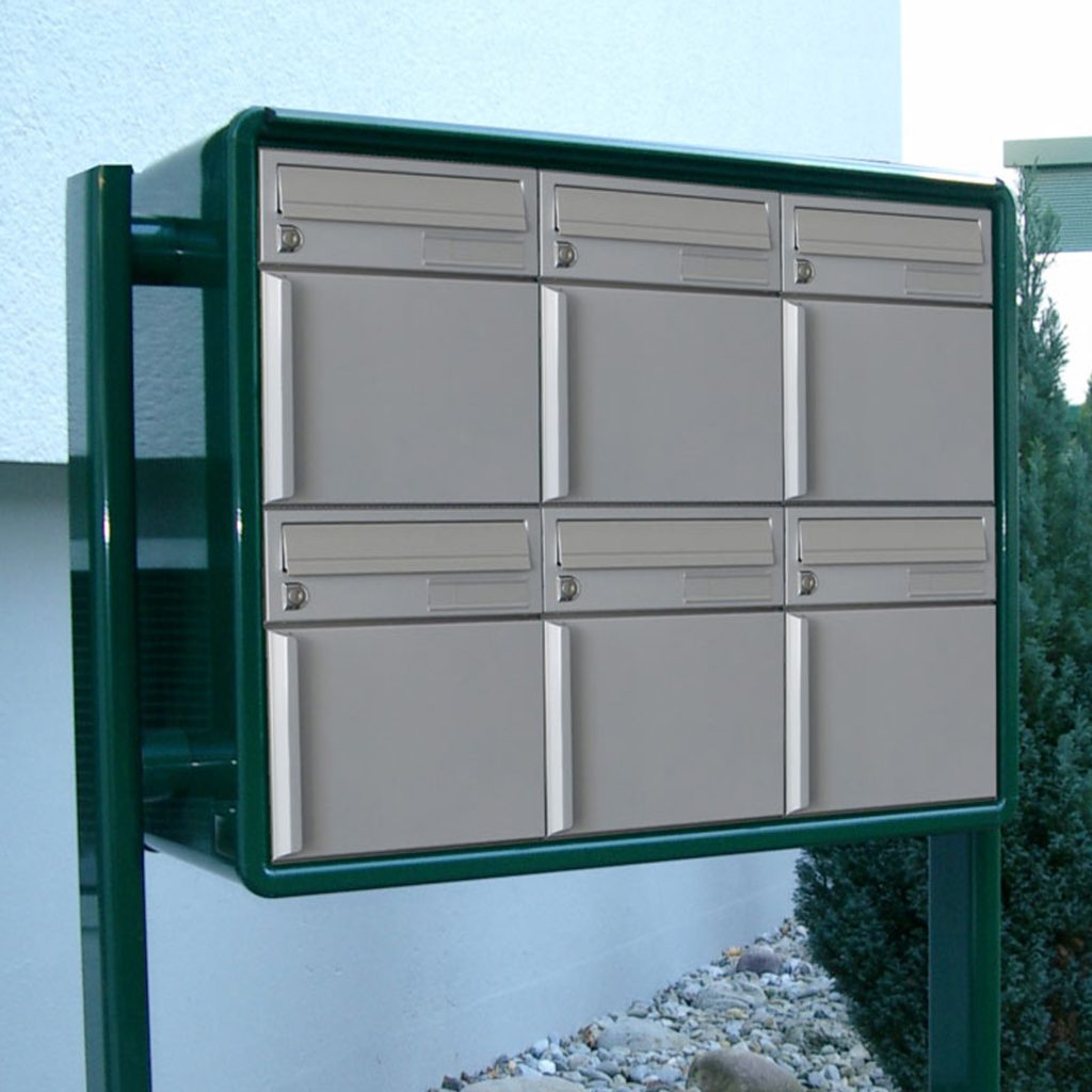 Trendline 6er Briefkastenanlage