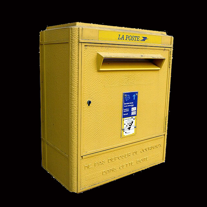 Postkasten aus Frankreich